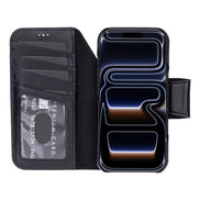 Elite Magic I Phone 17 Pro Max Leather Detachable Wallet Case