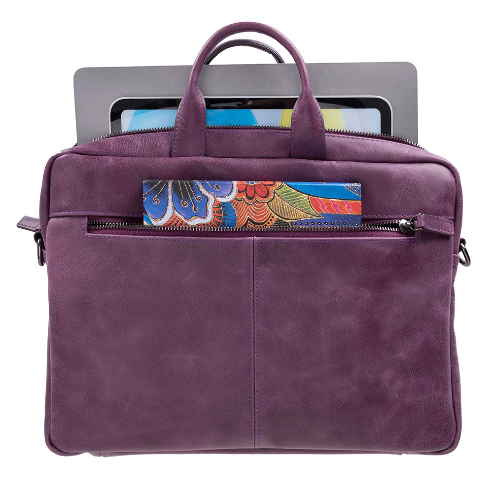Apollo Geniune Leather Laptop Bag
