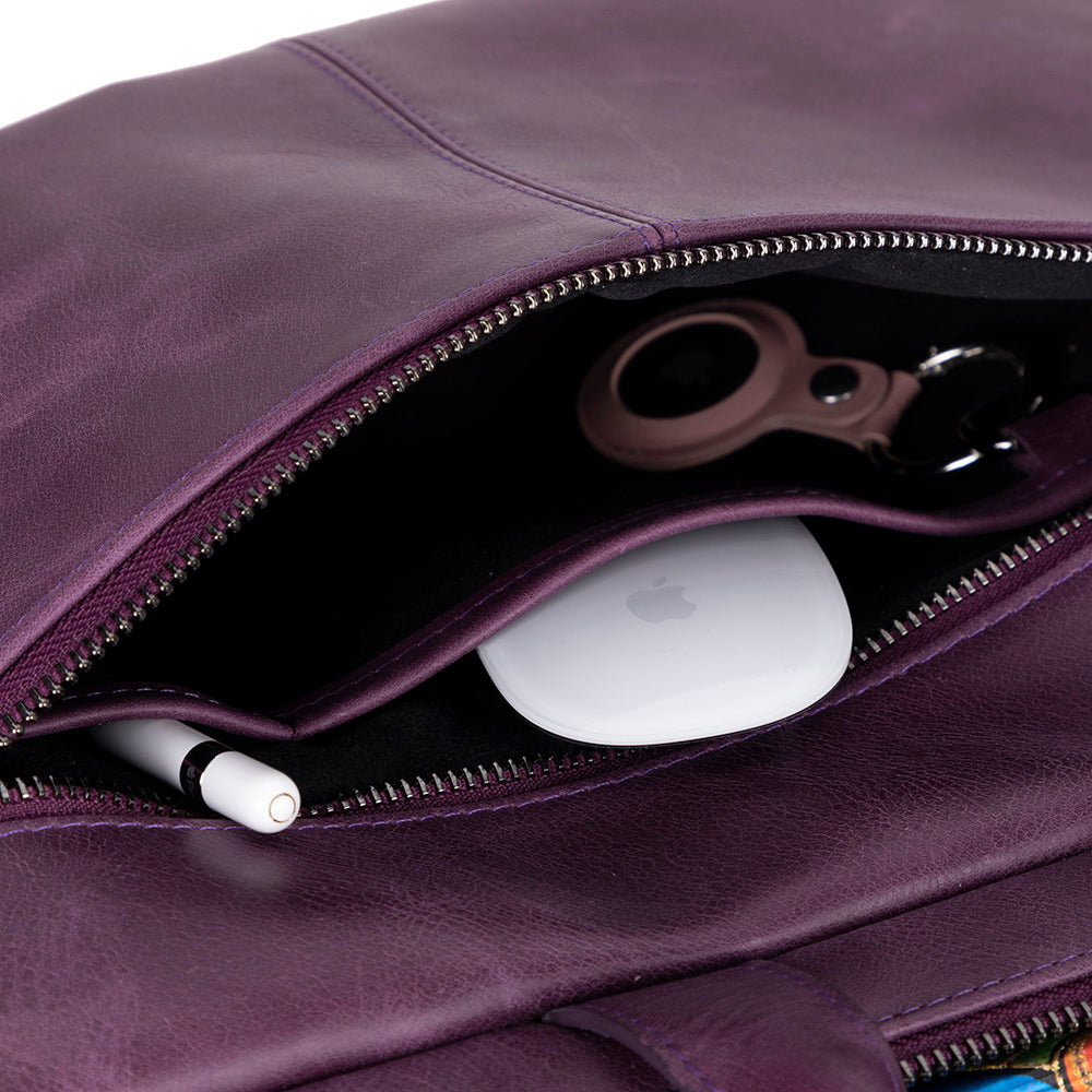 Apollo Geniune Leather Laptop Bag