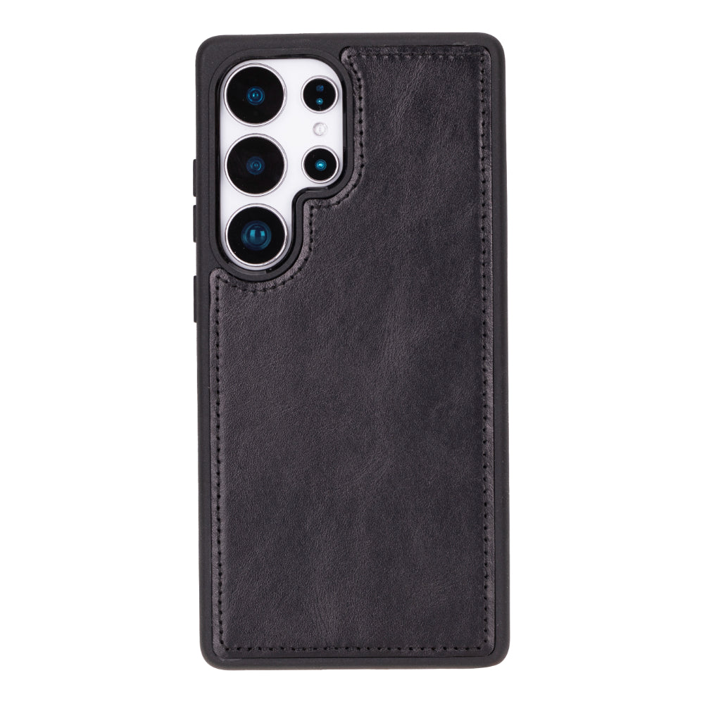 Magische abnehmbare Leder-Brieftaschenhülle für Samsung Galaxy S25 Ultra