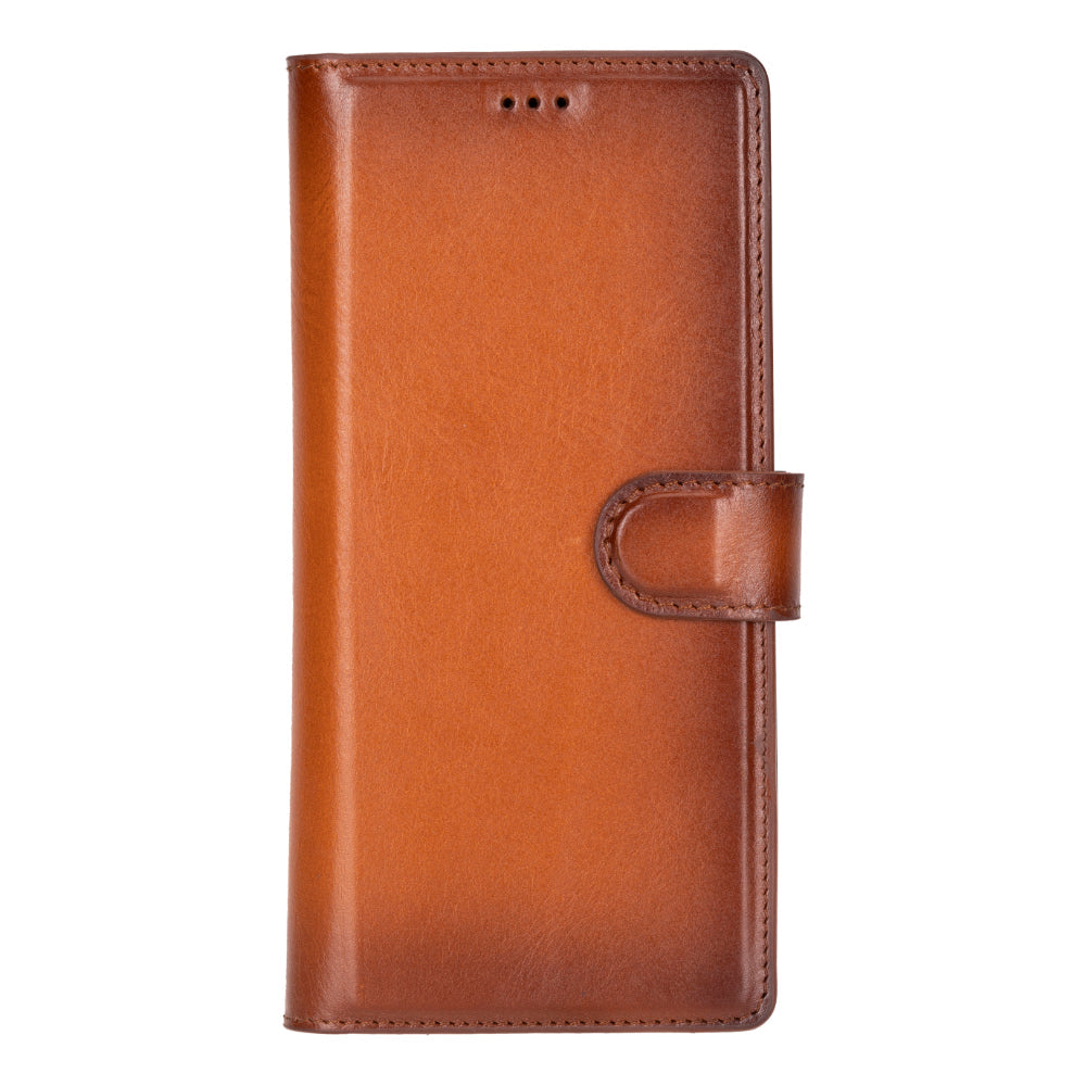 Magische abnehmbare Leder-Brieftaschenhülle für Samsung Galaxy S25 Ultra