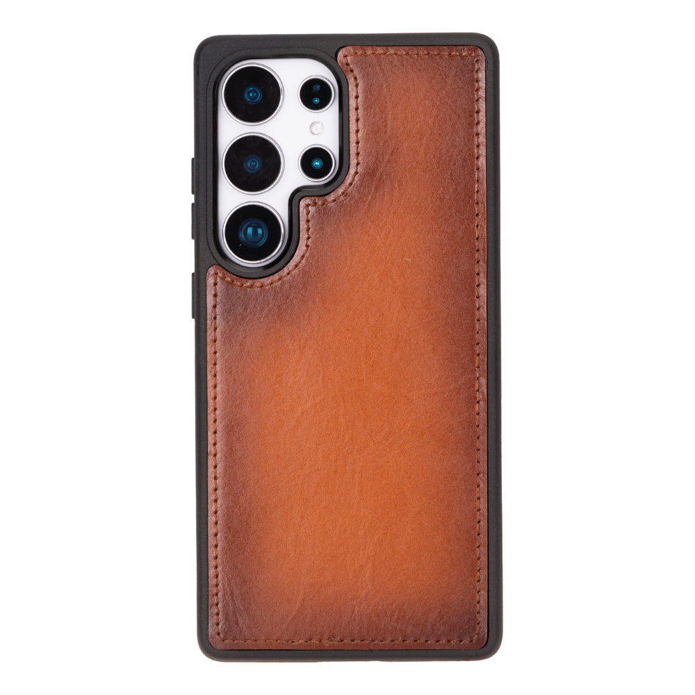 Magische abnehmbare Leder-Brieftaschenhülle für Samsung Galaxy S25 Ultra