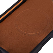 Magisches abnehmbares Echtlederetui