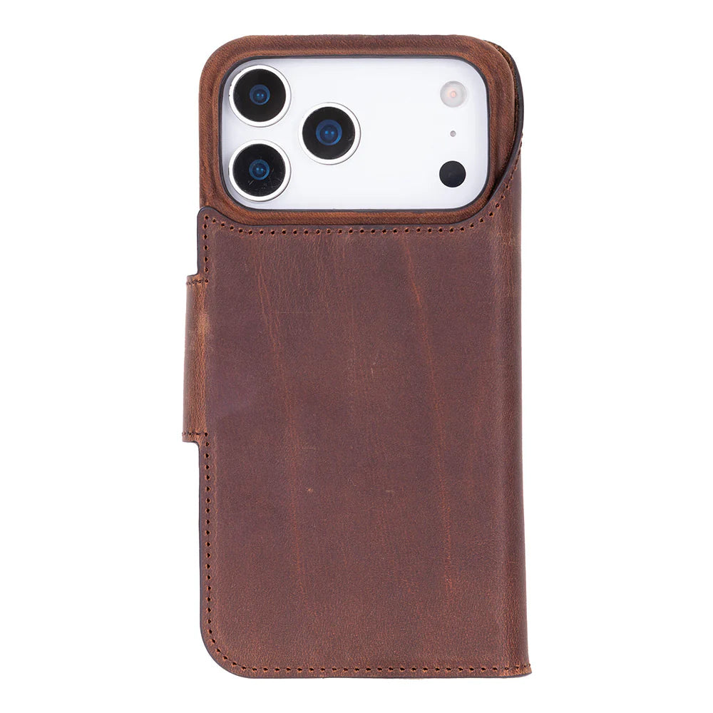 Elite Magic I Phone 17 Pro Leather Detachable Wallet Case