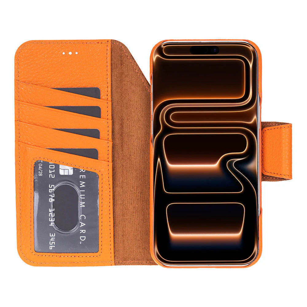 Elite Magic I Phone 17 Pro Leather Detachable Wallet Case