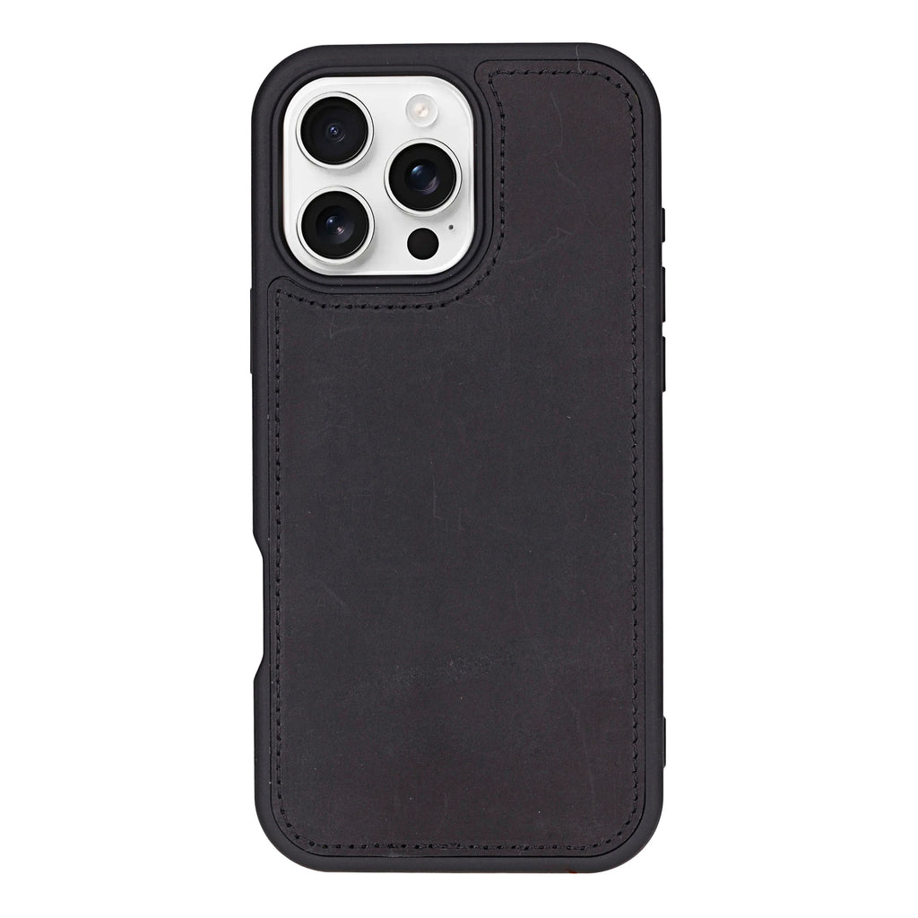 Liluri iPhone 16 Pro Max abnehmbare Leder-Brieftaschenhülle