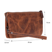 Majeste Leder-Clutch-Tasche