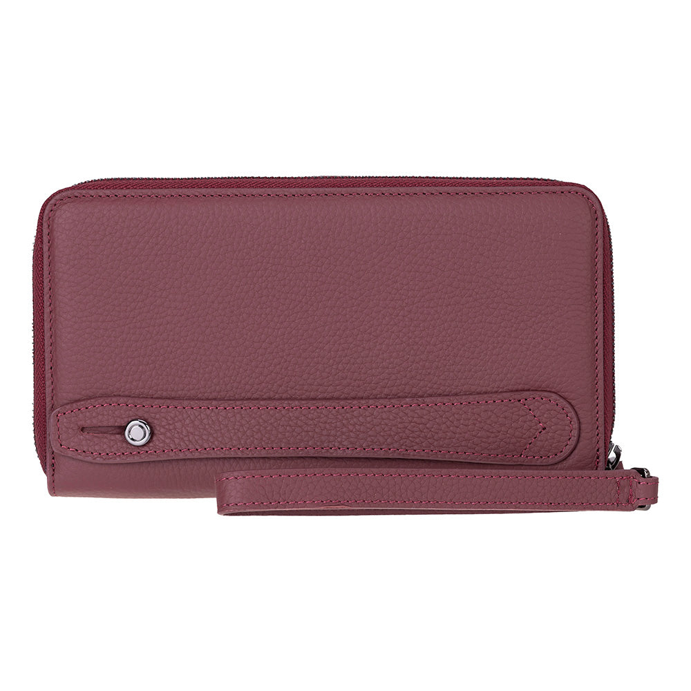 Aristo Genuine Leather Clutch Bag - Minimalist Wristlet Wallet & Pouch Bag