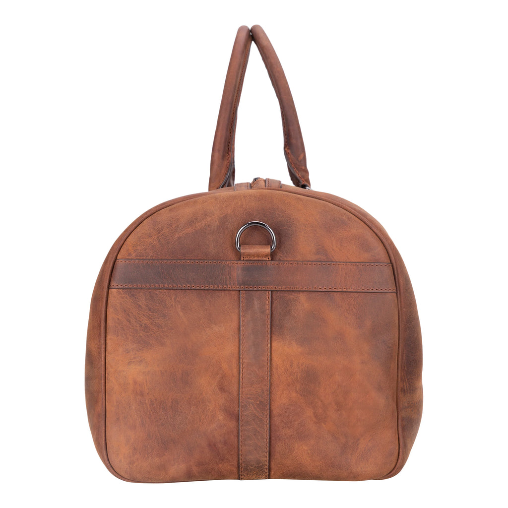 Dolly Handcrafted Leather Duffle Bag | Full Grain Leather Weekender Travel Bag