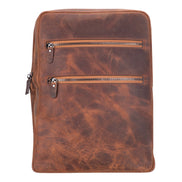 Lederrucksack „Verstecktes Schloss“