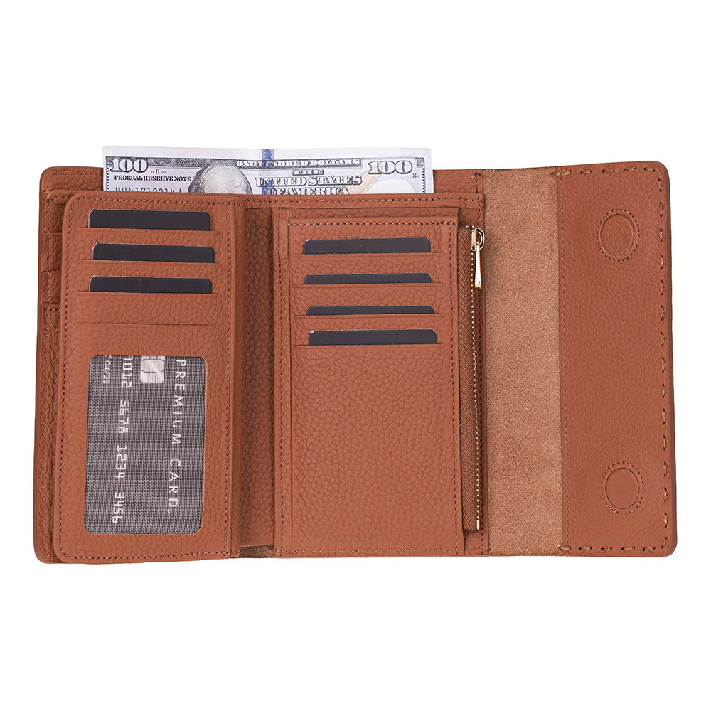 Linea Damen-Geldbörse aus Leder