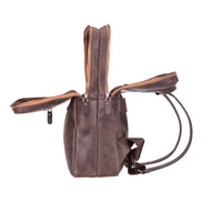 Lederrucksack „Verstecktes Schloss“
