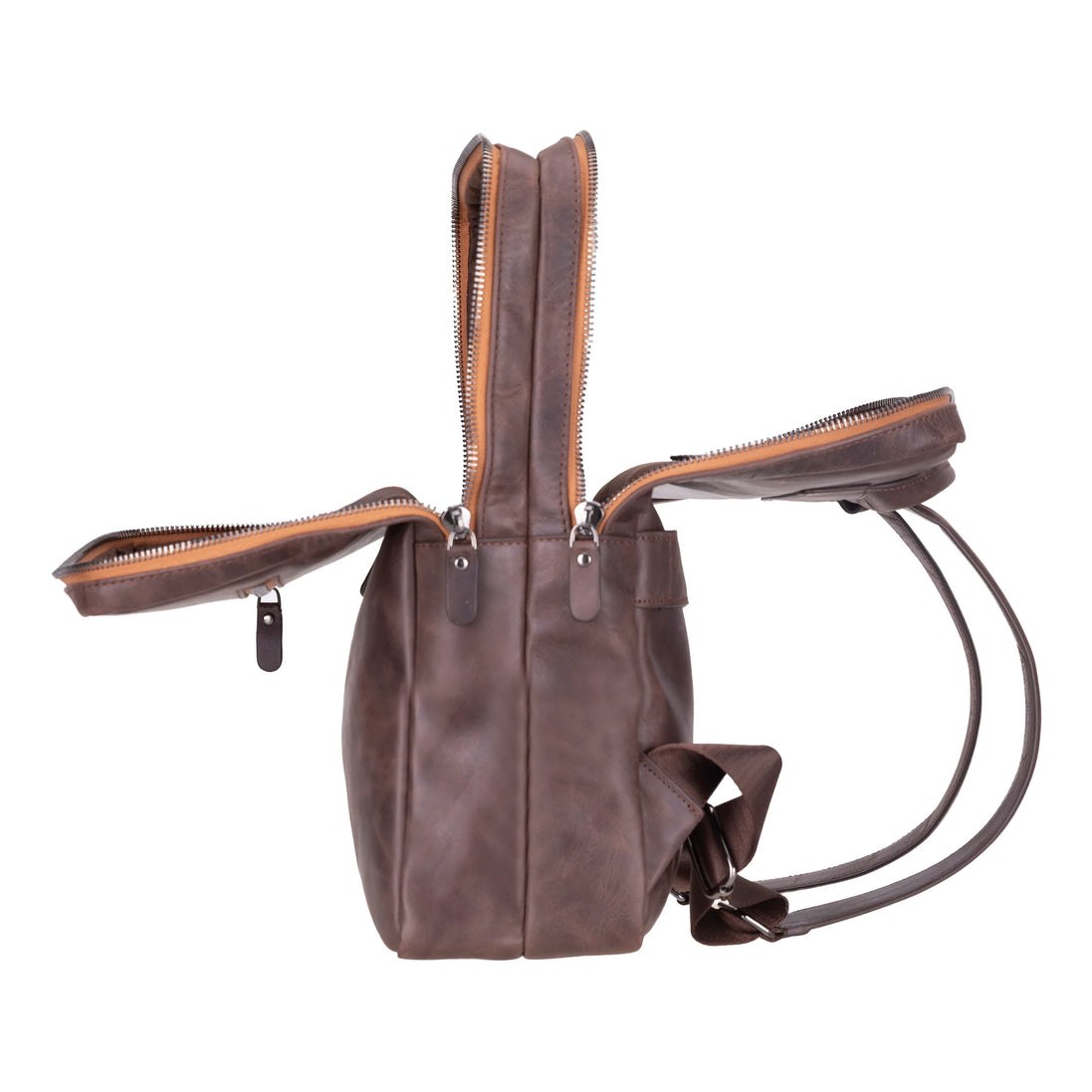 Lederrucksack „Verstecktes Schloss“