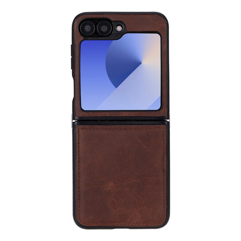 Flex Cover Samsung Z Flip 6 Lederhülle