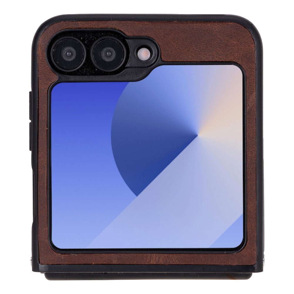 Flex Cover Samsung Z Flip 6 Lederhülle