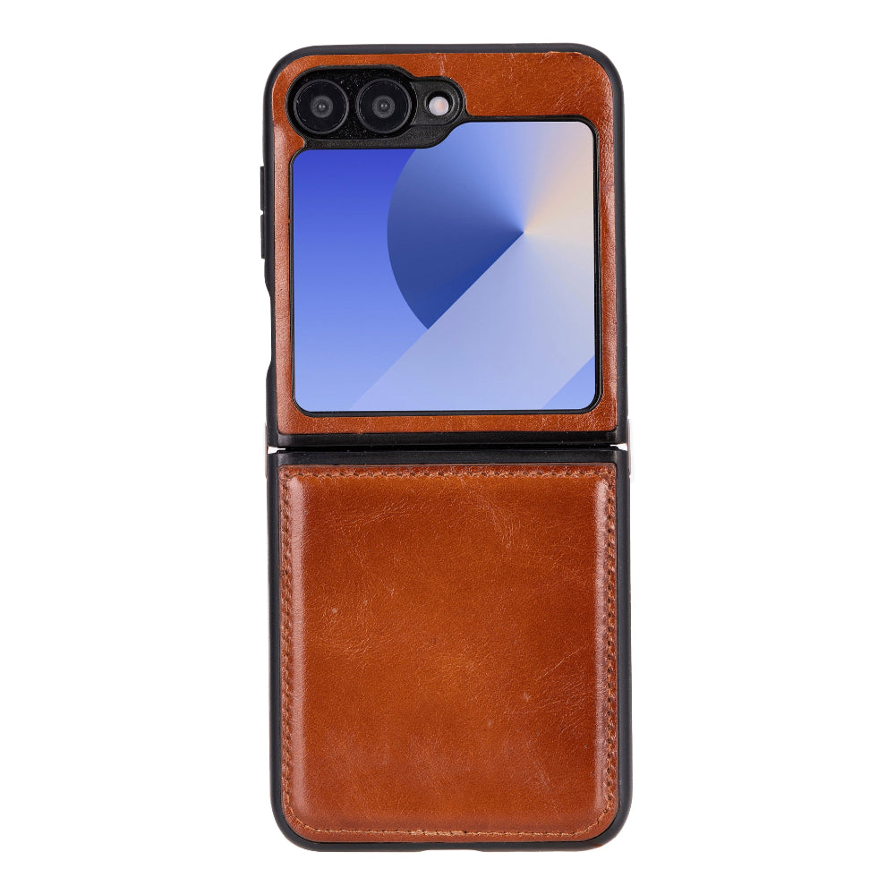 Flex Cover Samsung Z Flip 6 Lederhülle