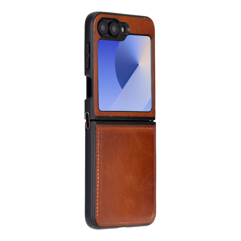 Flex Cover Samsung Z Flip 6 Lederhülle