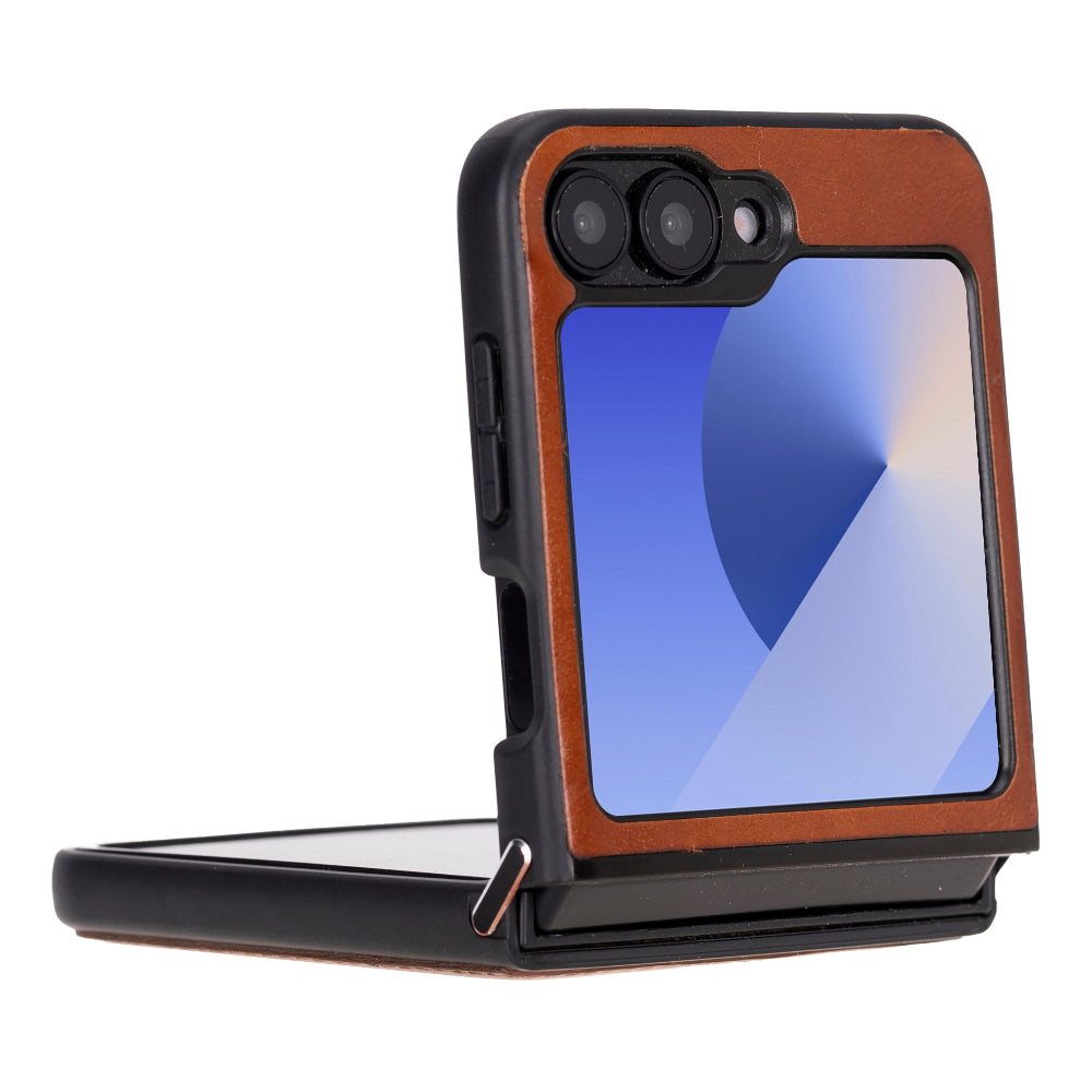 Flex Cover Samsung Z Flip 6 Lederhülle