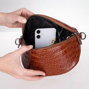 Alora Leder-Umhängetasche