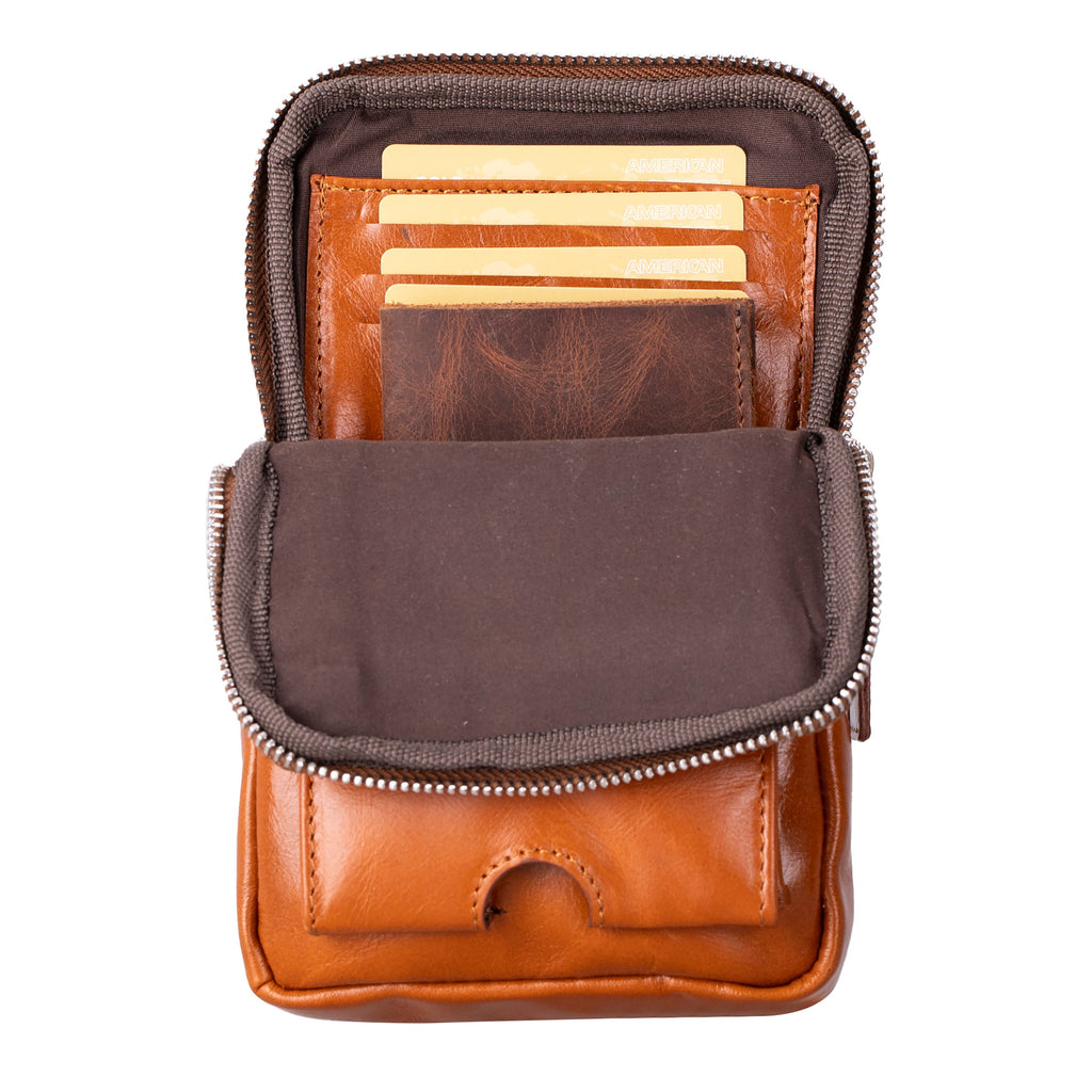 Nino Genuine Leather Crossbody Bag