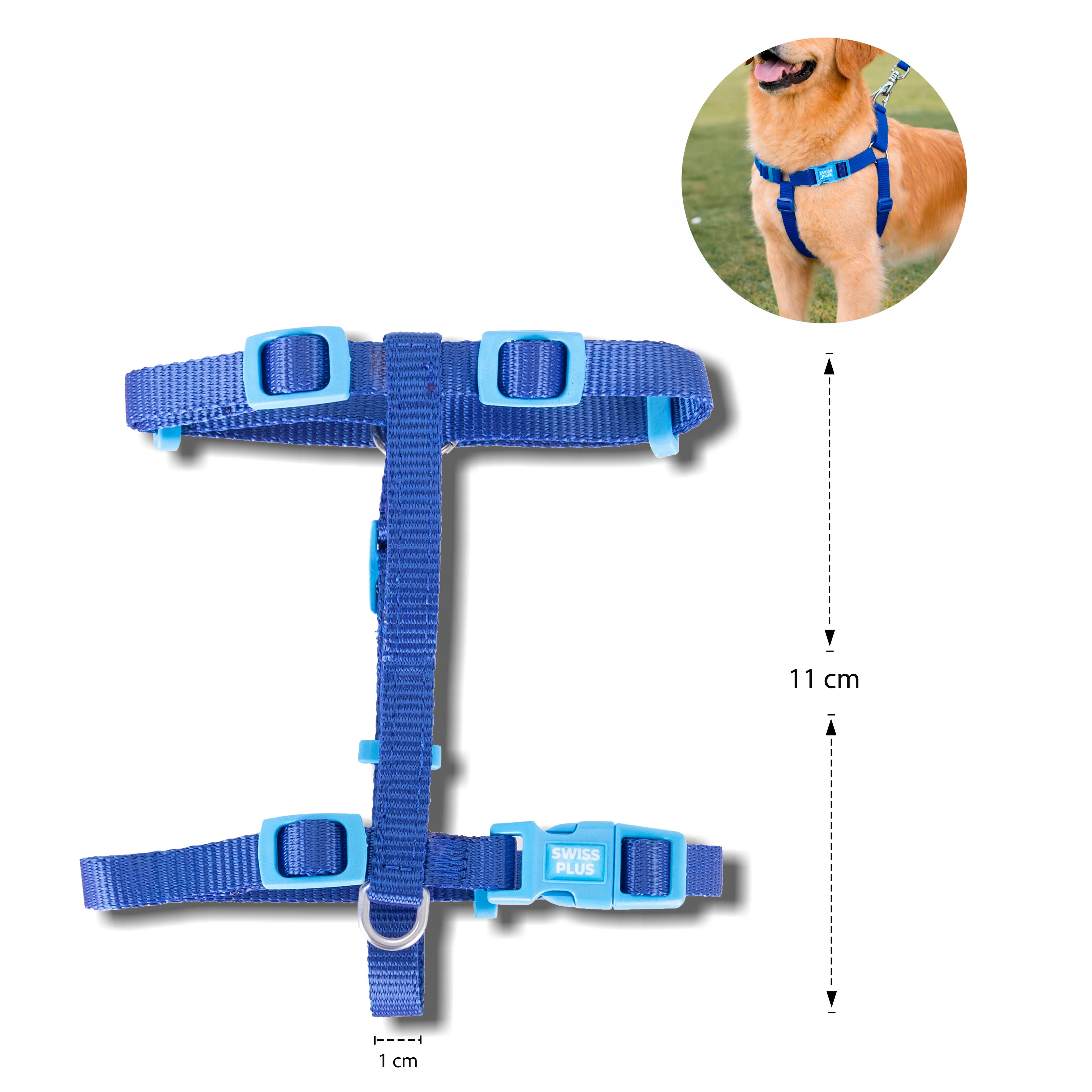 Solid Color H Type Harness