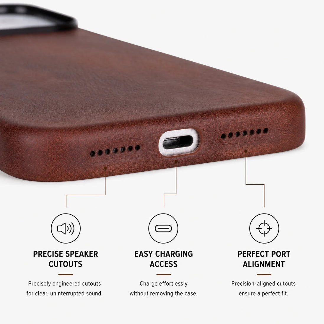 Prestige I Phone 17 Pro Leather Case