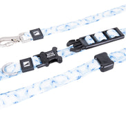 Gemusterte, recycelte Freihandleine
