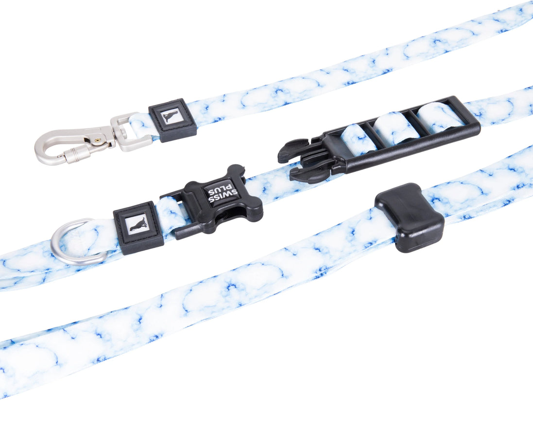 Gemusterte, recycelte Freihandleine