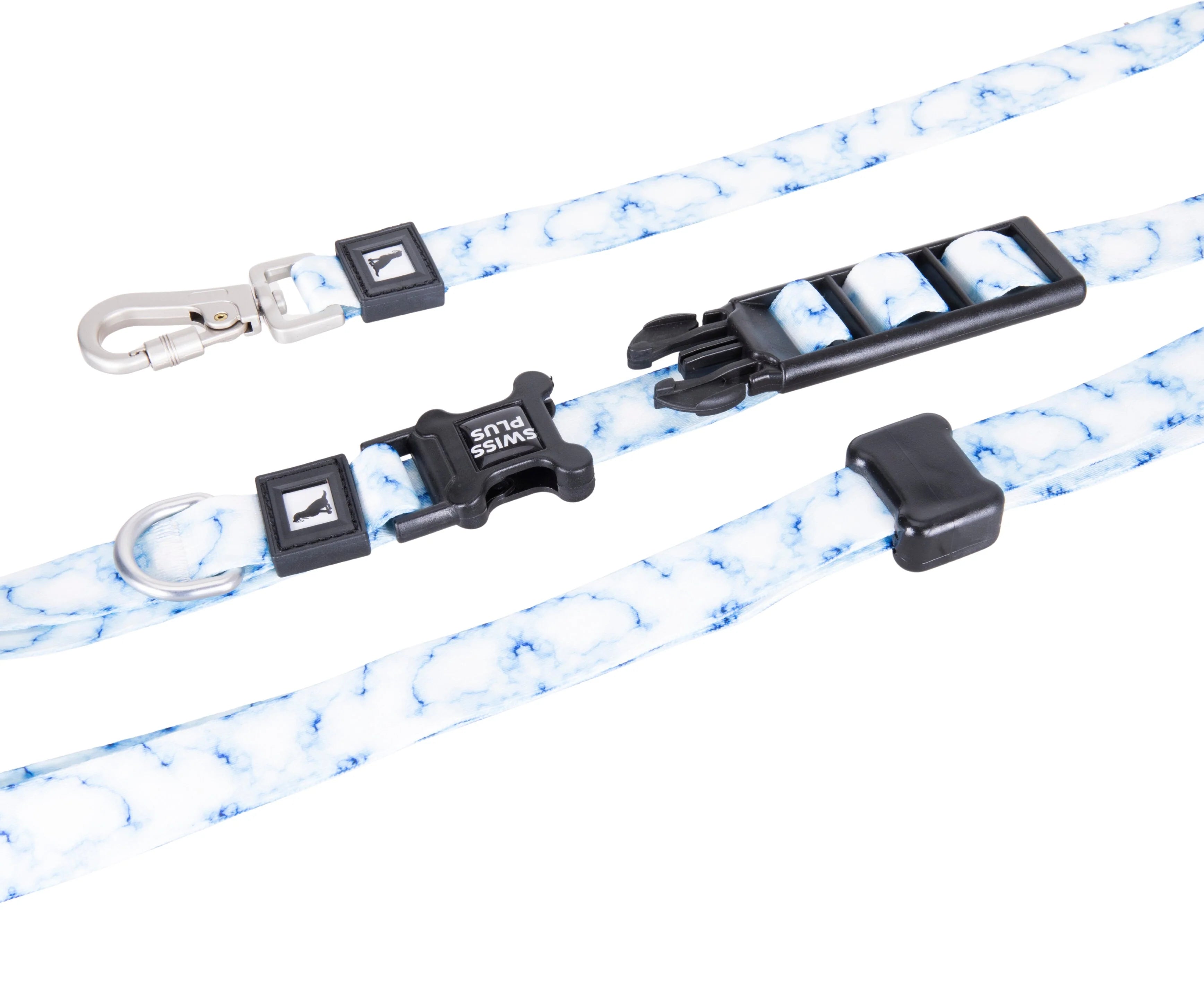 Patterned Recycled Hands Free Leash