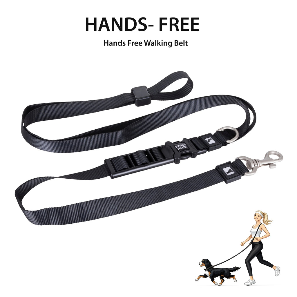 Solid Color Hands Free Leash