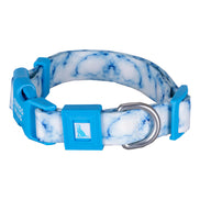 Gemustertes Halsband aus recycelten Materialien für Hunde und Katzen