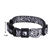 Gemustertes Halsband aus recycelten Materialien für Hunde und Katzen