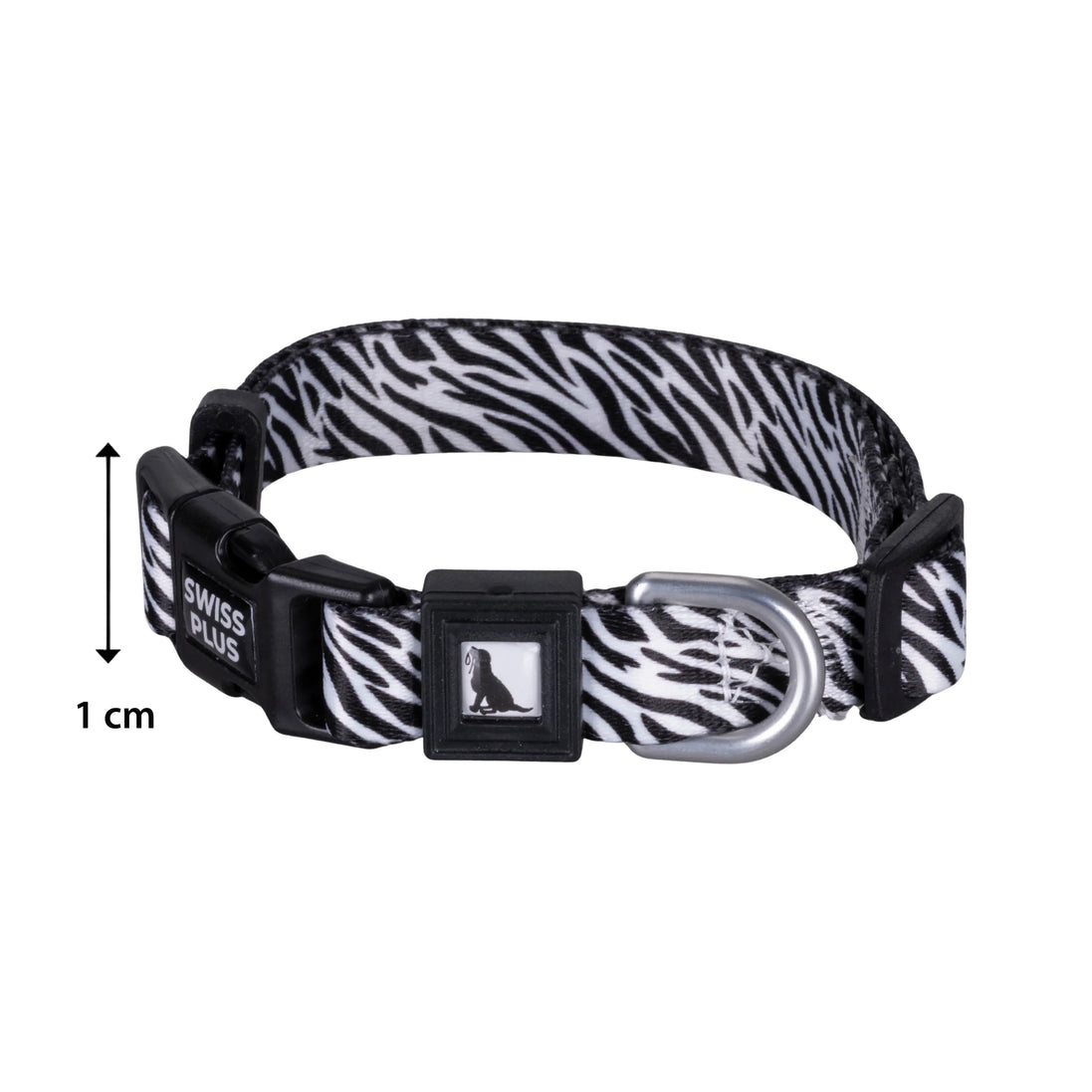 Gemustertes Halsband aus recycelten Materialien für Hunde und Katzen