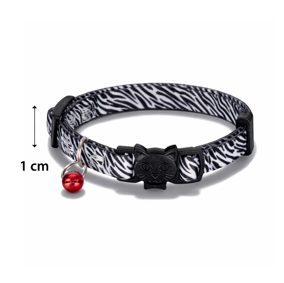Gemustertes Halsband aus recycelten Materialien für Hunde und Katzen