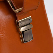 Olympus Leather Business Briefcase / Laptop Case