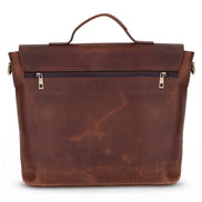 Olympus Leather Business Briefcase / Laptop Case