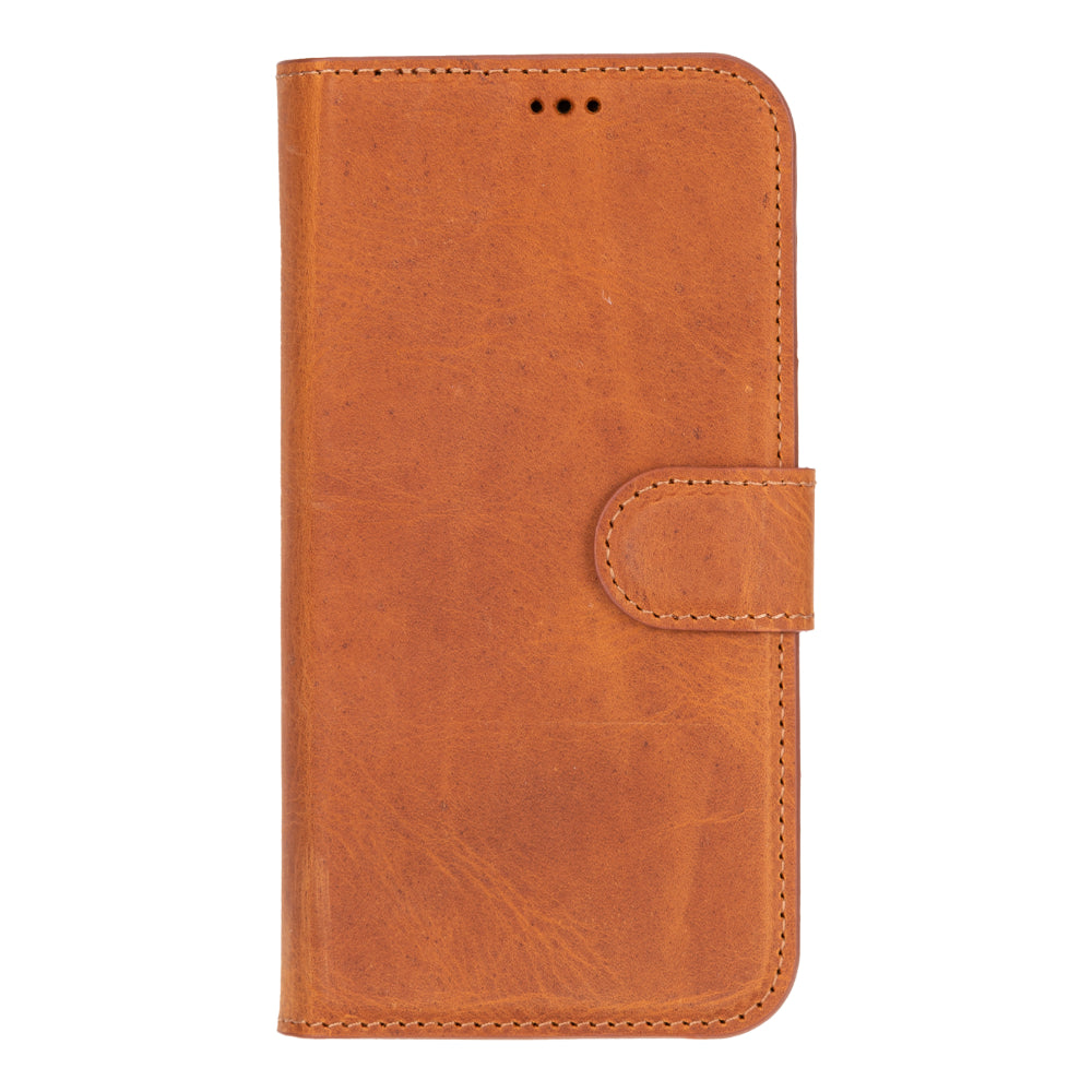Genuine Leather Detachable  iphone 16 Case