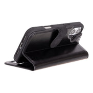 Magisches abnehmbares Echtlederetui