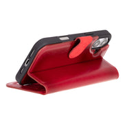 Magisches abnehmbares Echtlederetui