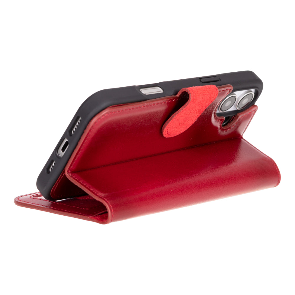 Magisches abnehmbares Echtlederetui