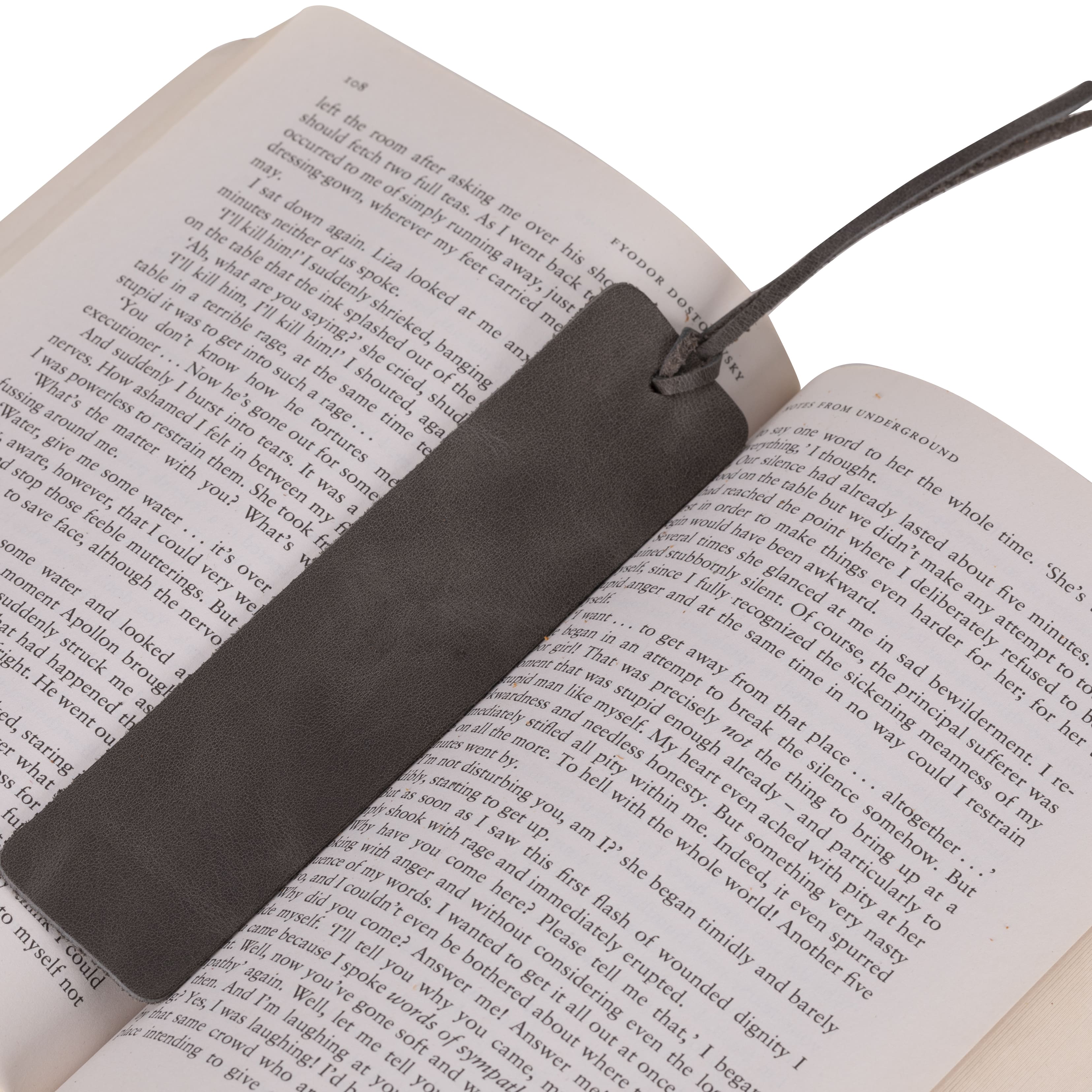 Markora Lesezeichen aus Leder