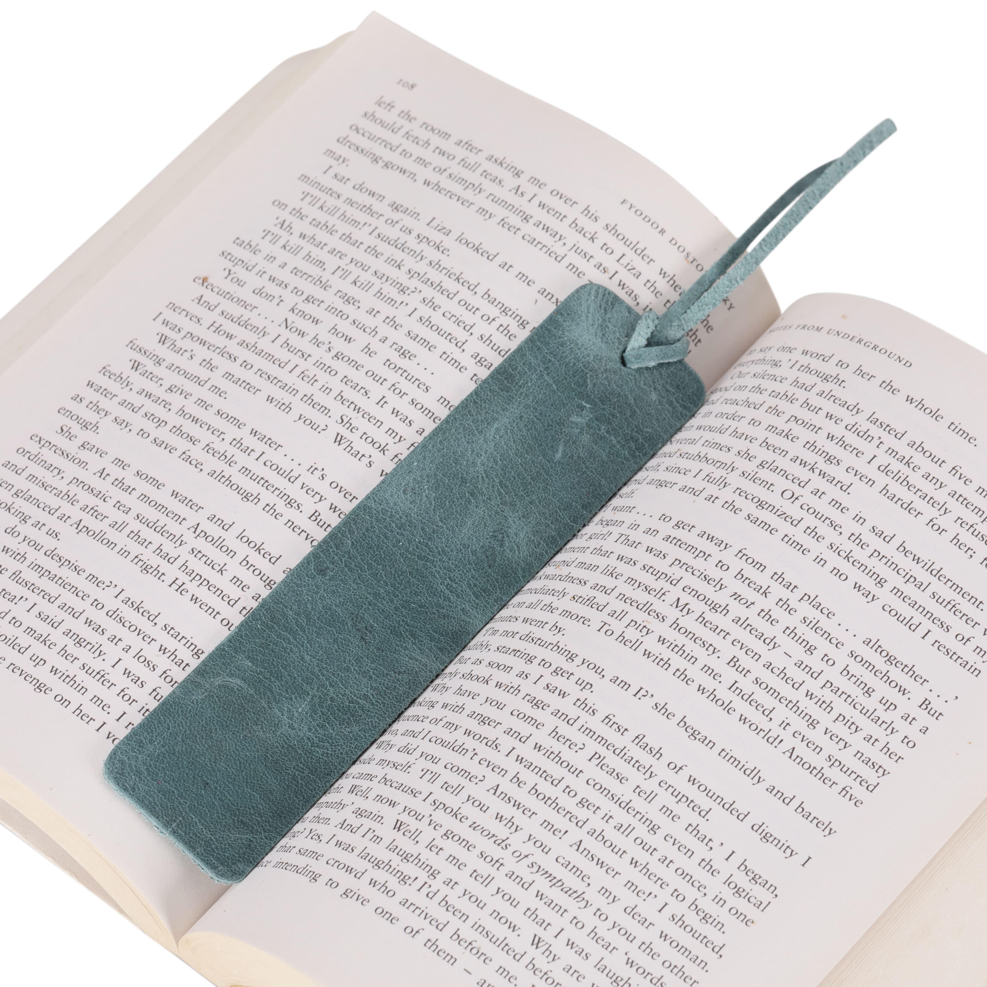 Markora Lesezeichen aus Leder