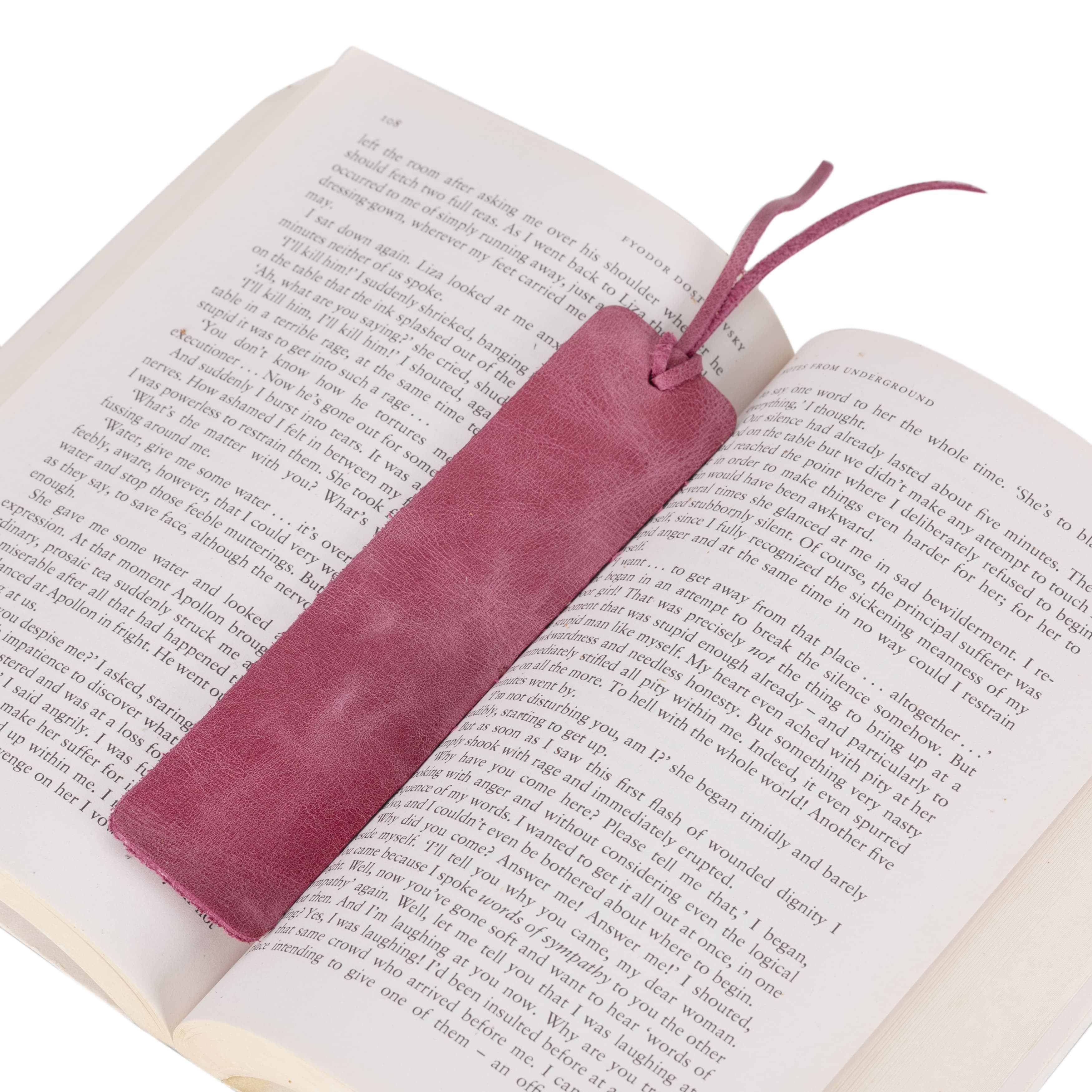 Markora Lesezeichen aus Leder