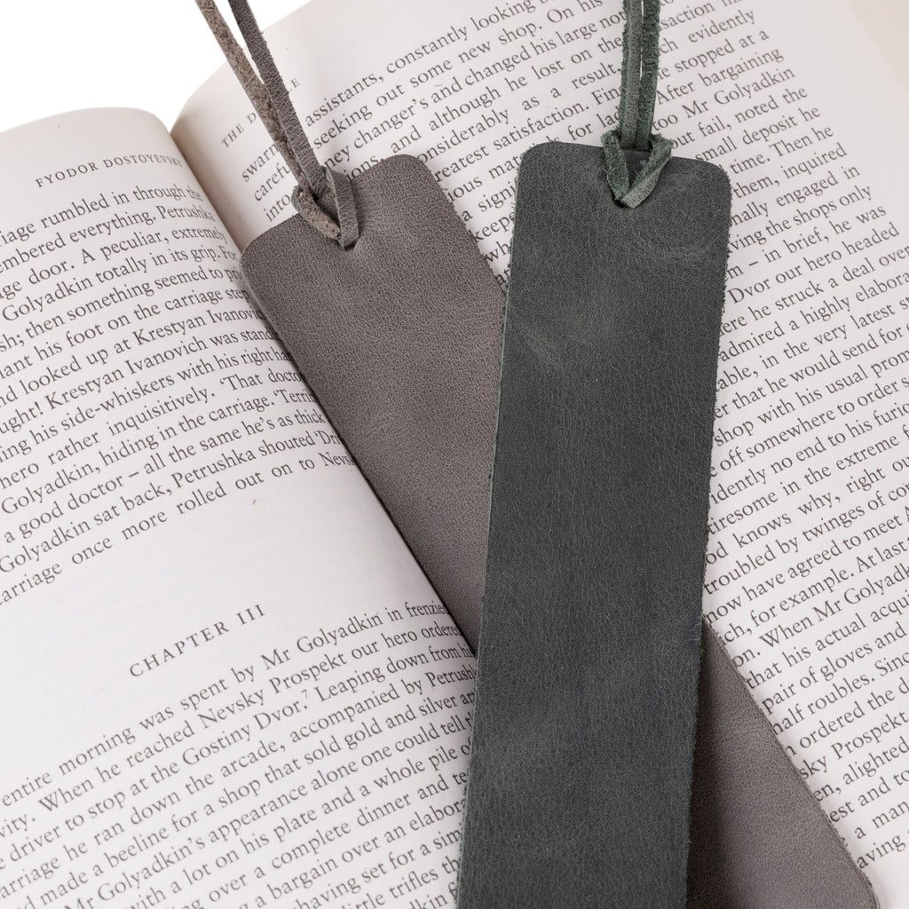 Markora Lesezeichen aus Leder