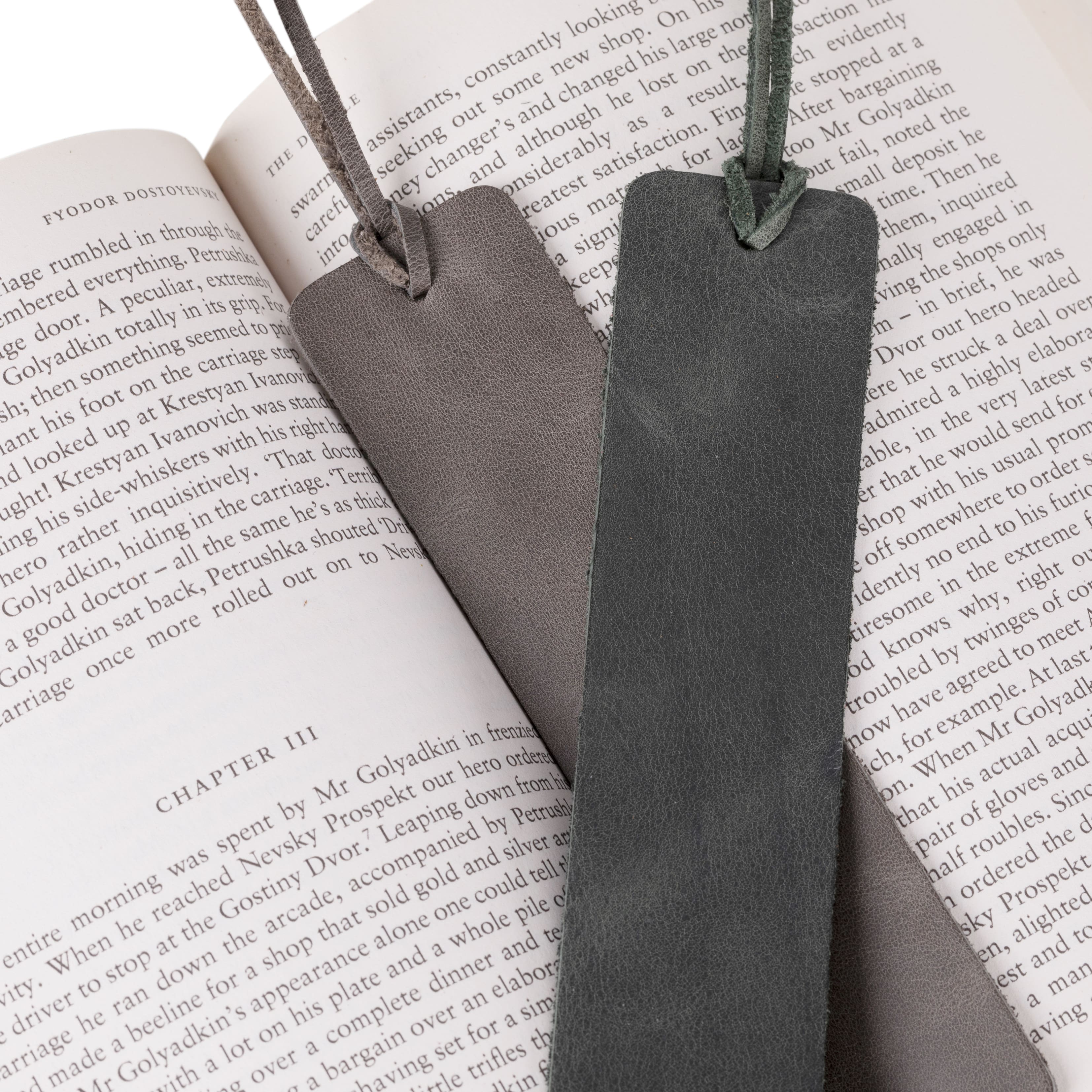 Markora Lesezeichen aus Leder