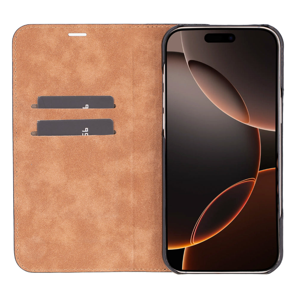 Sonat Leather I Phone 16 Pro Max Folio Case