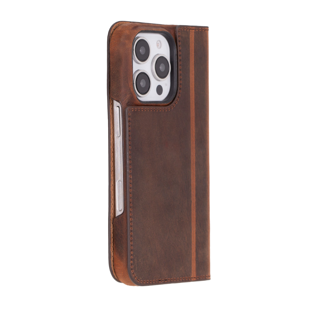 Sonat Leather I Phone 16 Pro Folio Case
