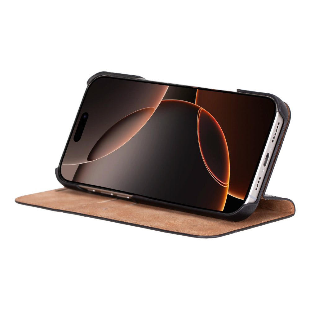 Sonat Leather I Phone 16 Pro Folio Case