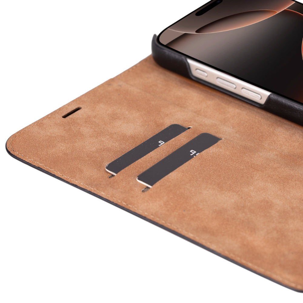 Sonat Leather I Phone 16 Pro Max Folio Case