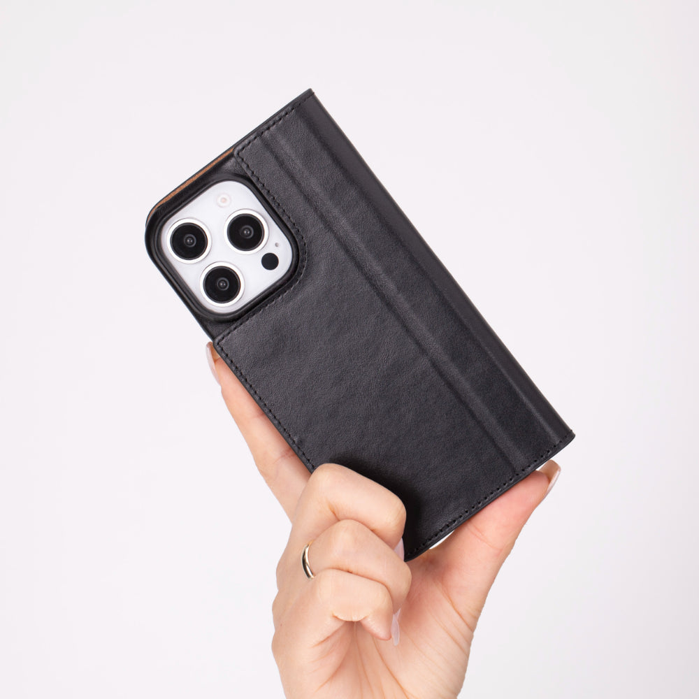 Sonat Leather I Phone 16 Pro Folio Case